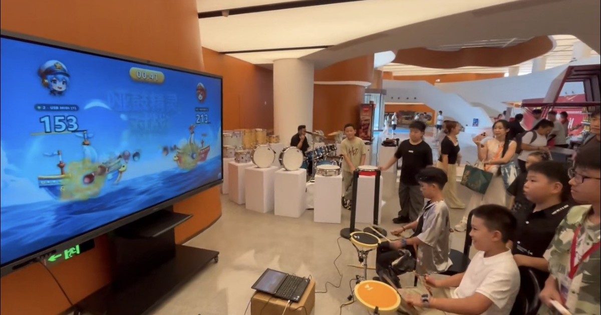 哑鼓精灵双人对战版燃爆我是鼓手展演